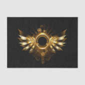 Steampunkvleugels Tissuepapier (Voorkant)