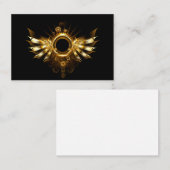 Steampunkvleugels Visitekaartje (Voorkant / Achterkant)