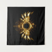 Steampunkvleugels Wandkleed (Voorkant (horizontaal))