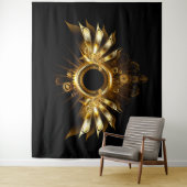 Steampunkvleugels Wandkleed (In situ)