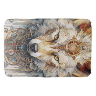 Steamshadow Steampunk Wolf Badmat