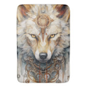 Steamshadow Steampunk Wolf Badmat (Voorkant Verticaal)