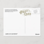 Steamship Catalina Post Card Briefkaart (Achterkant)