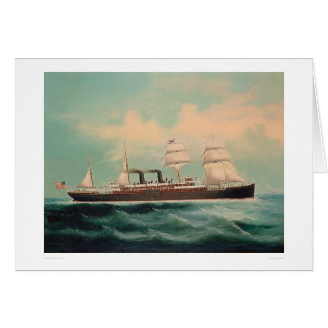 Steamship S.S. China (1614A) (Voorkant Horizontaal)