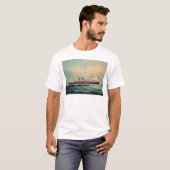 Steamship S.S. China (1614A) T-shirt (Voorkant volledig)