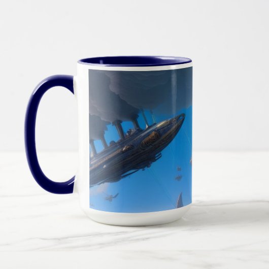 Steamship Steampunk Mug Mok (Links)