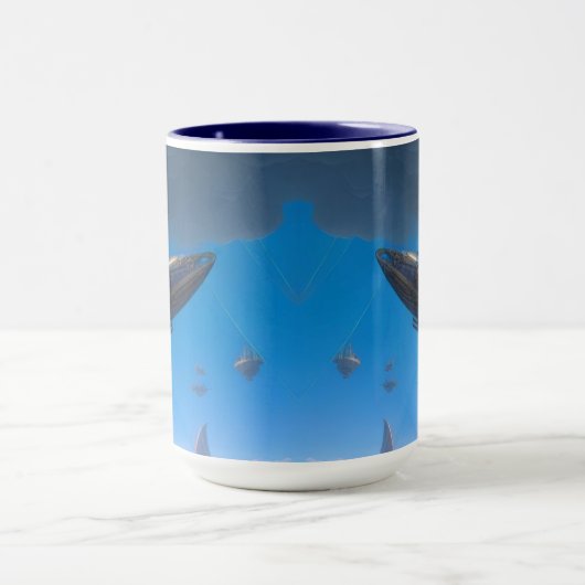 Steamship Steampunk Mug Mok (Midden)