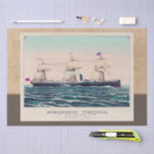 Steamship Victoria of Anchor Line,1876 Decoupage Tissuepapier (Craft)