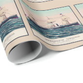 Steamship Victoria of the Anchor Line, 1876 Cadeaupapier (Rol Hoek)