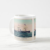 Steamship Victoria of the Anchor Line, 1876 Koffiemok (Voorkant links)