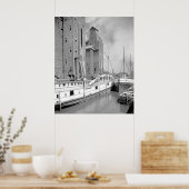 Steamships bij Buffalo Poster (Keuken)