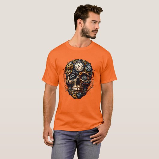 Steamskullpunk 12 t-shirt (Voorkant volledig)