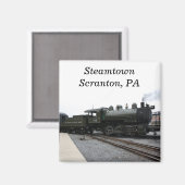 Steamtown Baldwin Magnet (Voorkant / Achterkant)