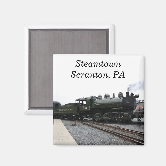 Steamtown Baldwin Magnet (Voorkant / Achterkant)