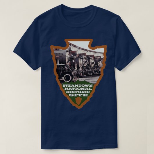 Steamtown National Historic Site arrowiad T-shirt (Design voorkant)