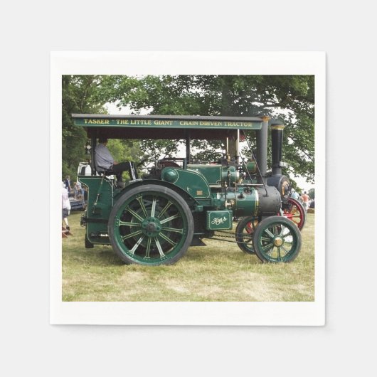 STEAMTRACTIEMOTOR SERVET (Voorkant)