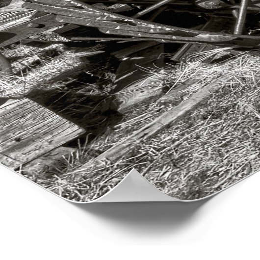 Steamtractor - Molson Ghost Town Poster (Hoek)