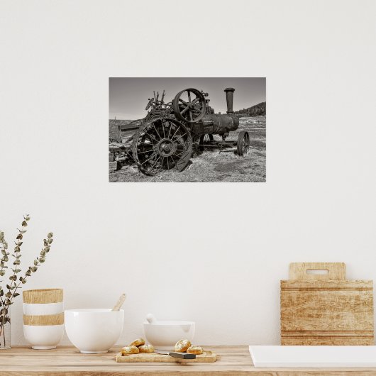 Steamtractor - Molson Ghost Town Poster (Keuken)