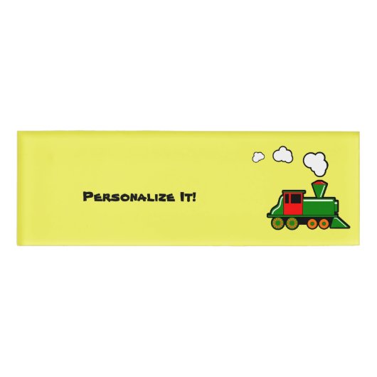 SteamTrain Naambadge (Voorkant)