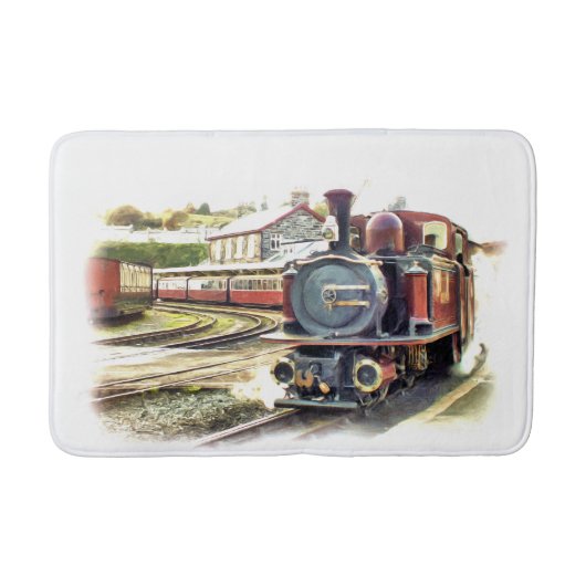 STEAMTREIN BADMAT (Voorkant)