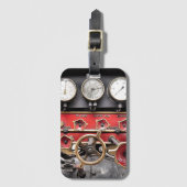 STEAMTREIN BAGAGELABEL (Voorkant (verticaal))