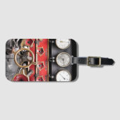 STEAMTREIN BAGAGELABEL (Voorkant (horizontaal))