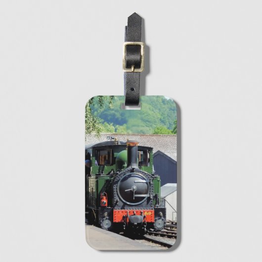 STEAMTREIN BAGAGELABEL (Voorkant (verticaal))