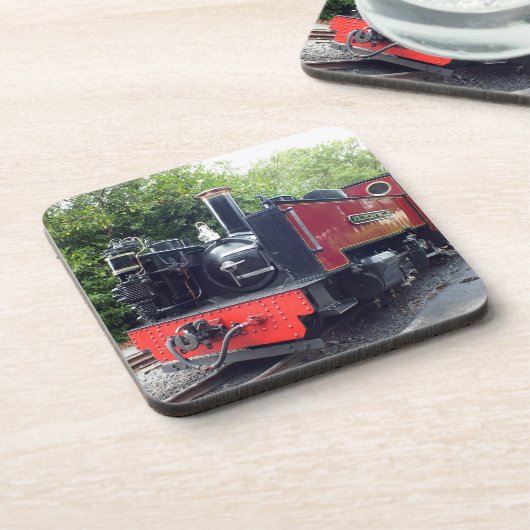 STEAMTREIN BIER ONDERZETTER (Linkerzijde)