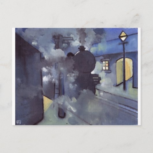 STEAMTREIN BRIEFKAART (Voorkant)
