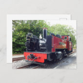 STEAMTREIN BRIEFKAART (Voorkant / Achterkant)