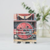 STEAMTREIN BRIEFKAART (Staand voorkant)