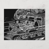 STEAMTREIN BRIEFKAART (Voorkant)