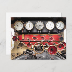 STEAMTREIN BRIEFKAART