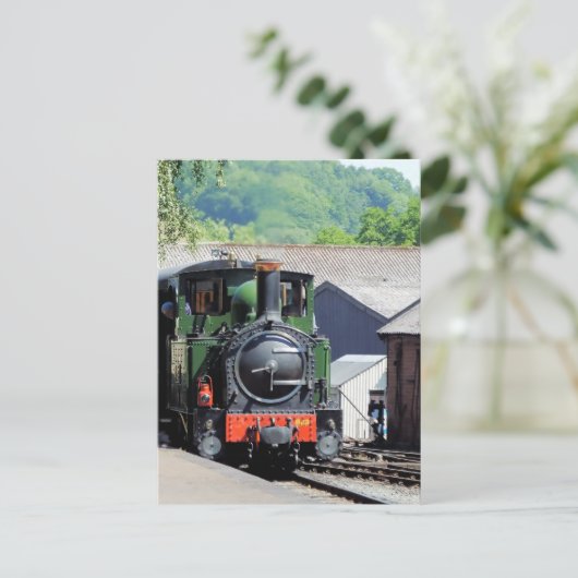 STEAMTREIN BRIEFKAART (Staand voorkant)