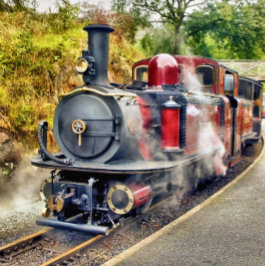 STEAMTREIN BRIEFKAART
