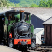 STEAMTREIN BRIEFKAART