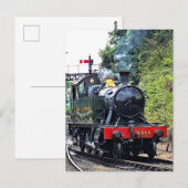 STEAMTREIN BRIEFKAART (Voorkant / Achterkant)