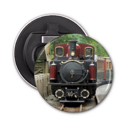 STEAMTREIN BUTTON FLESOPENER (Voorkant)