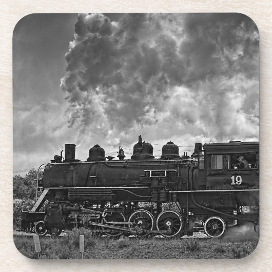 STEAMTREIN DRANKJES ONDERZETTER (Voorkant)