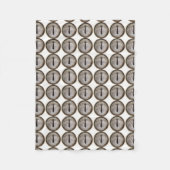 STEAMTREIN FLEECE DEKEN (Voorkant)