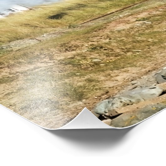 STEAMTREIN FOTO AFDRUK (Hoek)