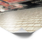 STEAMTREIN FOTO AFDRUK (Hoek)