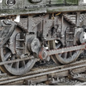 STEAMTREIN FOTO AFDRUK