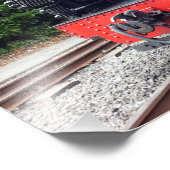 STEAMTREIN FOTO AFDRUK (Hoek)