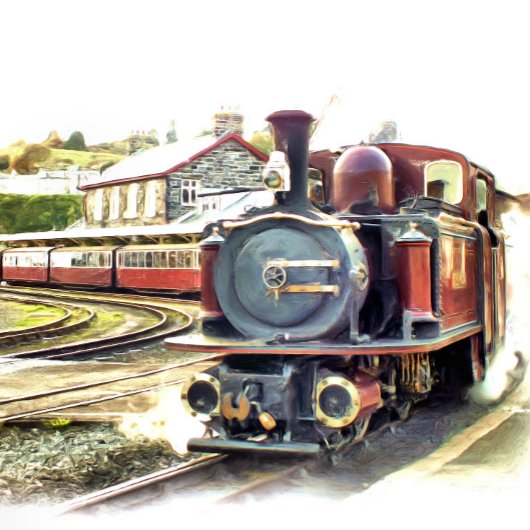 STEAMTREIN GLAS ORNAMENT