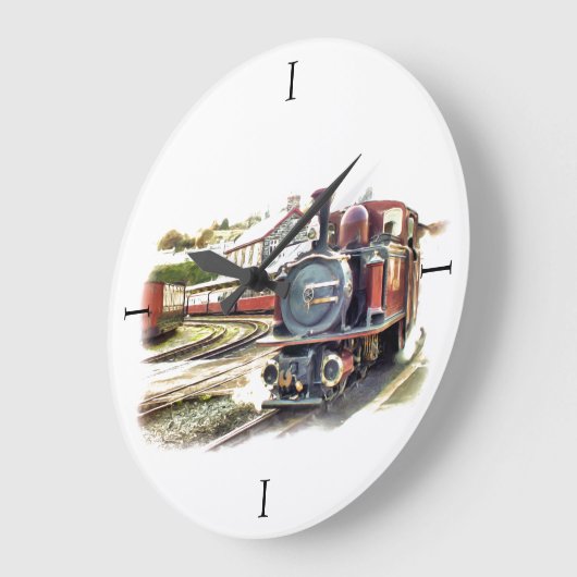 STEAMTREIN GROTE KLOK (Hoek)