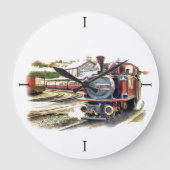 STEAMTREIN GROTE KLOK (Voorkant)