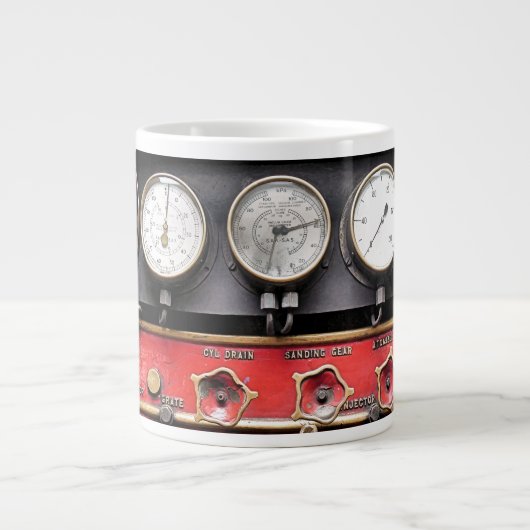 STEAMTREIN GROTE KOFFIEKOP (Voorkant)