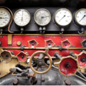 STEAMTREIN GROTE KOFFIEKOP