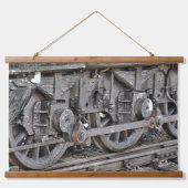 STEAMTREIN HANGEND WANDKLEED (Voorkant)